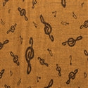 Scarf: Pashmina - Various Colors with Treble Clefs