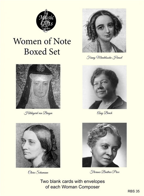 Cards: Women of Note - 10 count boxed set with envelopes