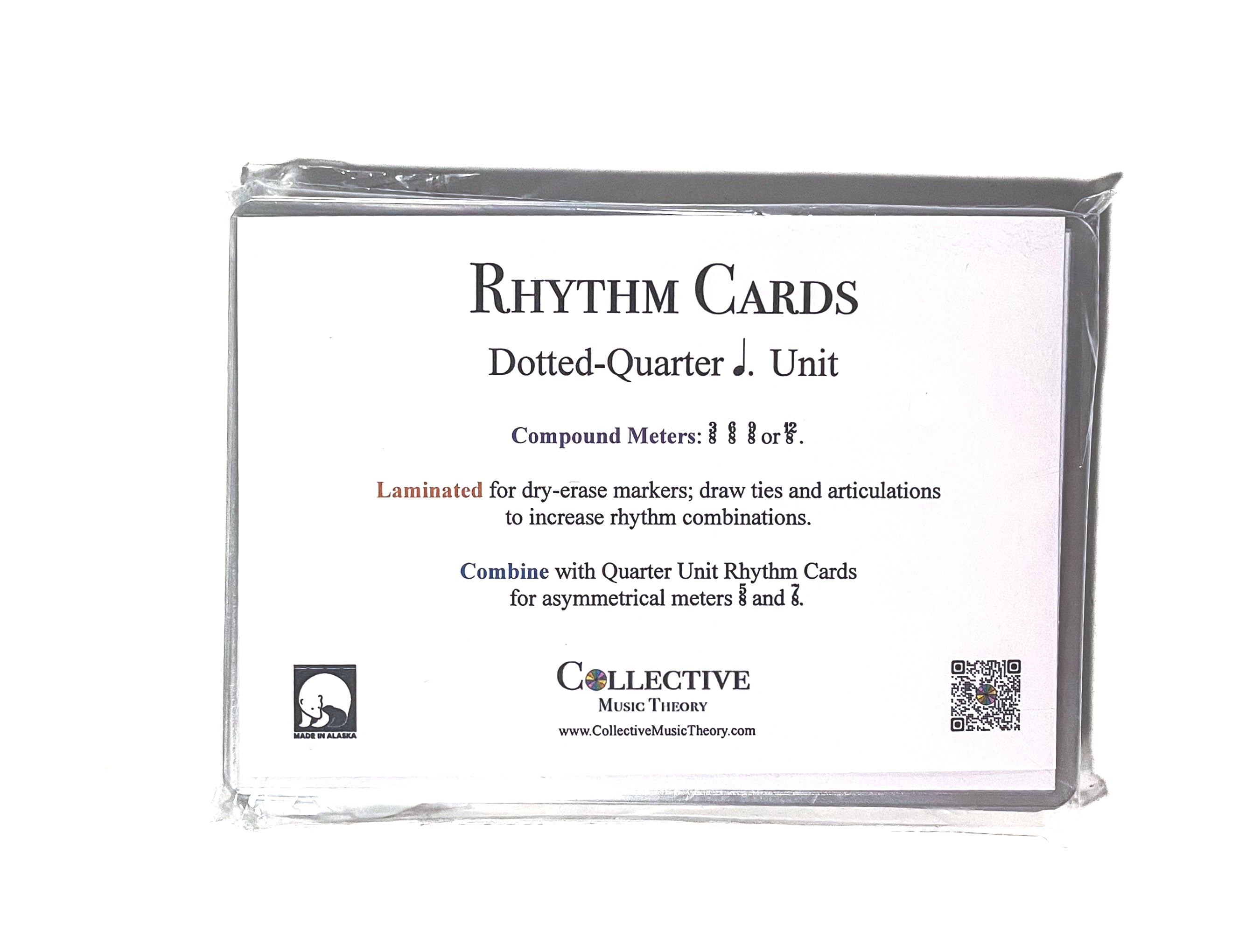 Teaching Aid: Rhythm Cards (Dotted-Quarter Unit)