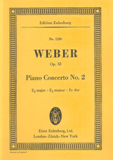 Weber Piano Concerto 2 Op. 32 Study Score