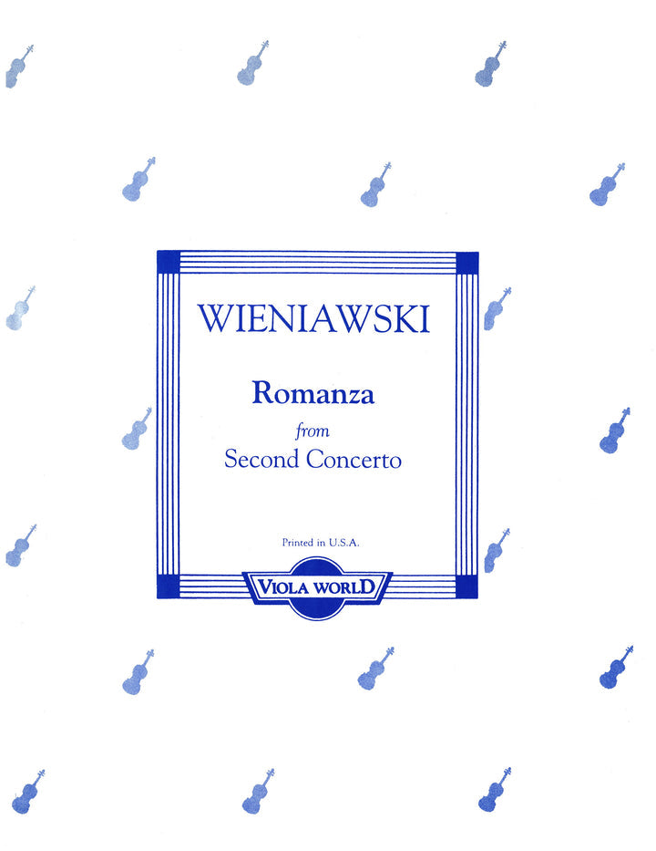 Wieniawski: Romanza from Second Concerto