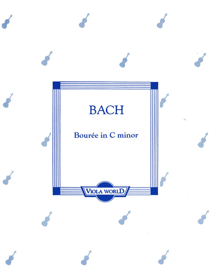Bach: Bourée in C minor