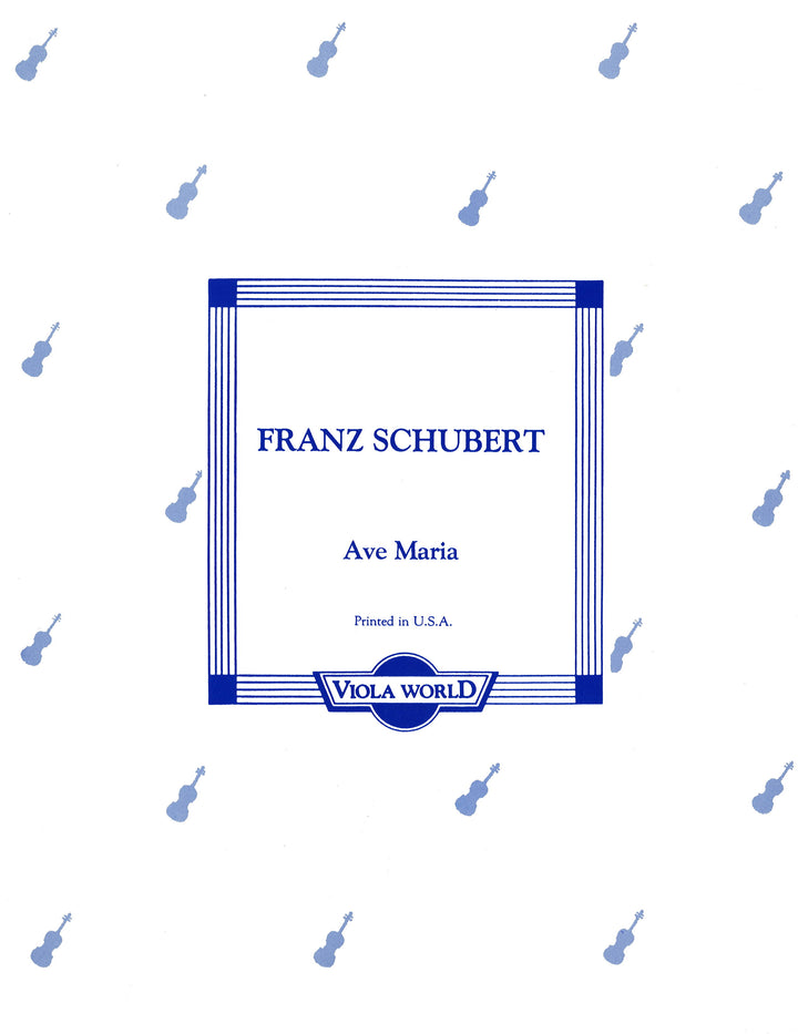Schubert: Ave Maria Viola & Pia