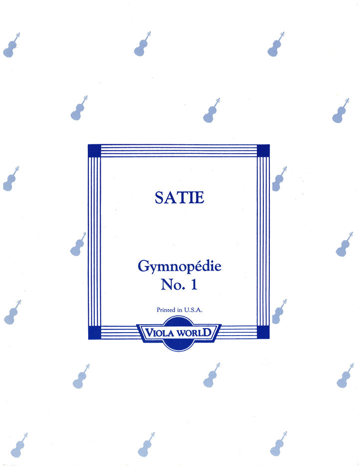 Satie: Gymnopédie No. 1