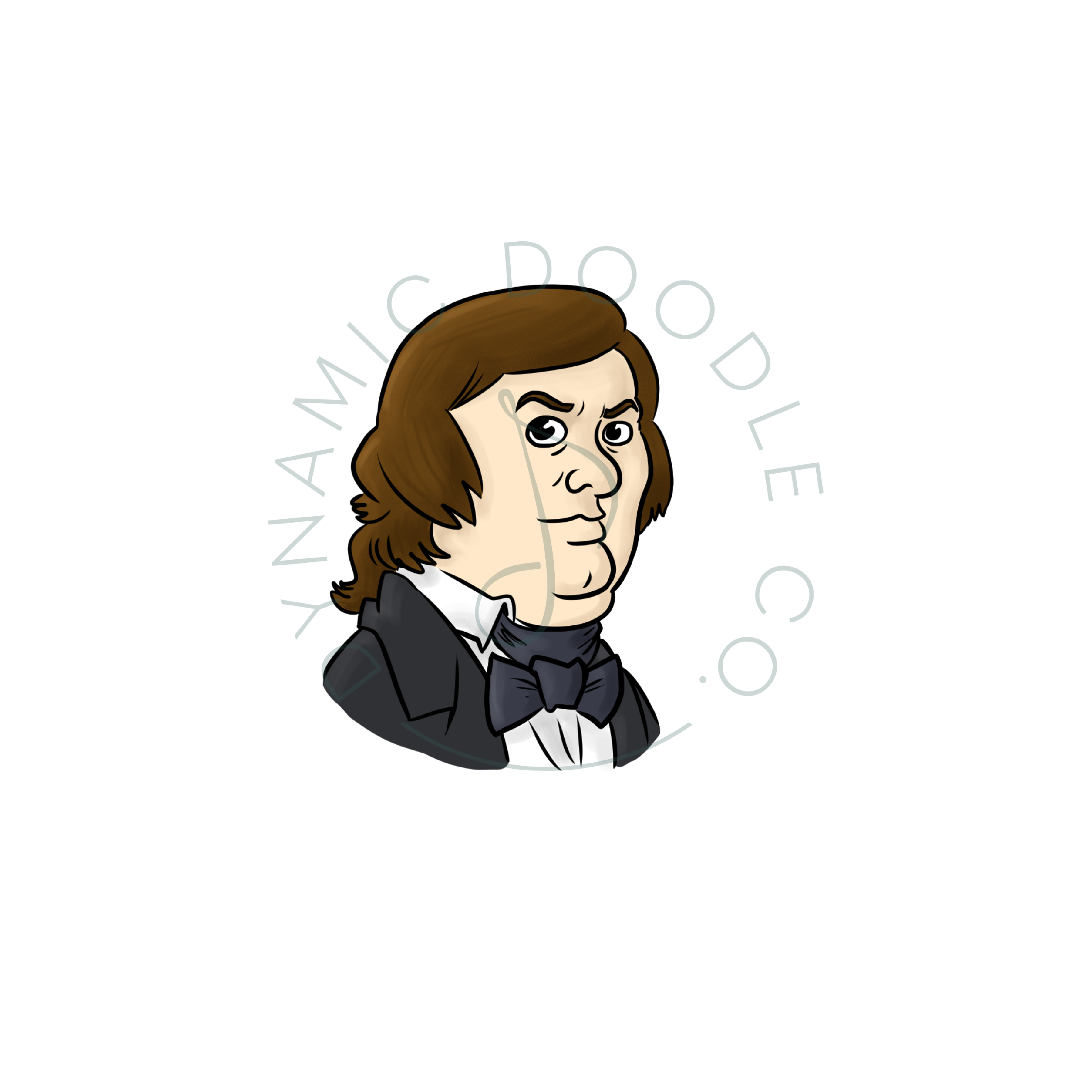 Clearance: Vinyl Composer Sticker