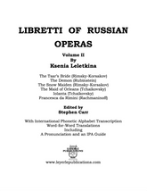 Libretti of Russian Opera - Volume II