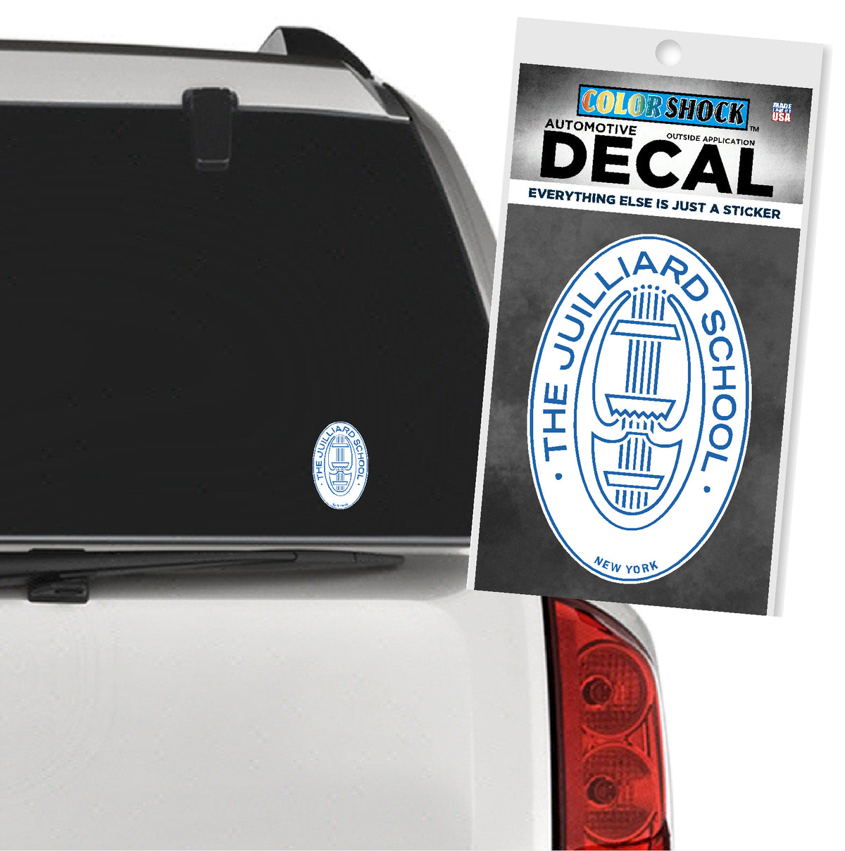 Decal: Juilliard Shockwave Seal Sticker (for car/case, etc)