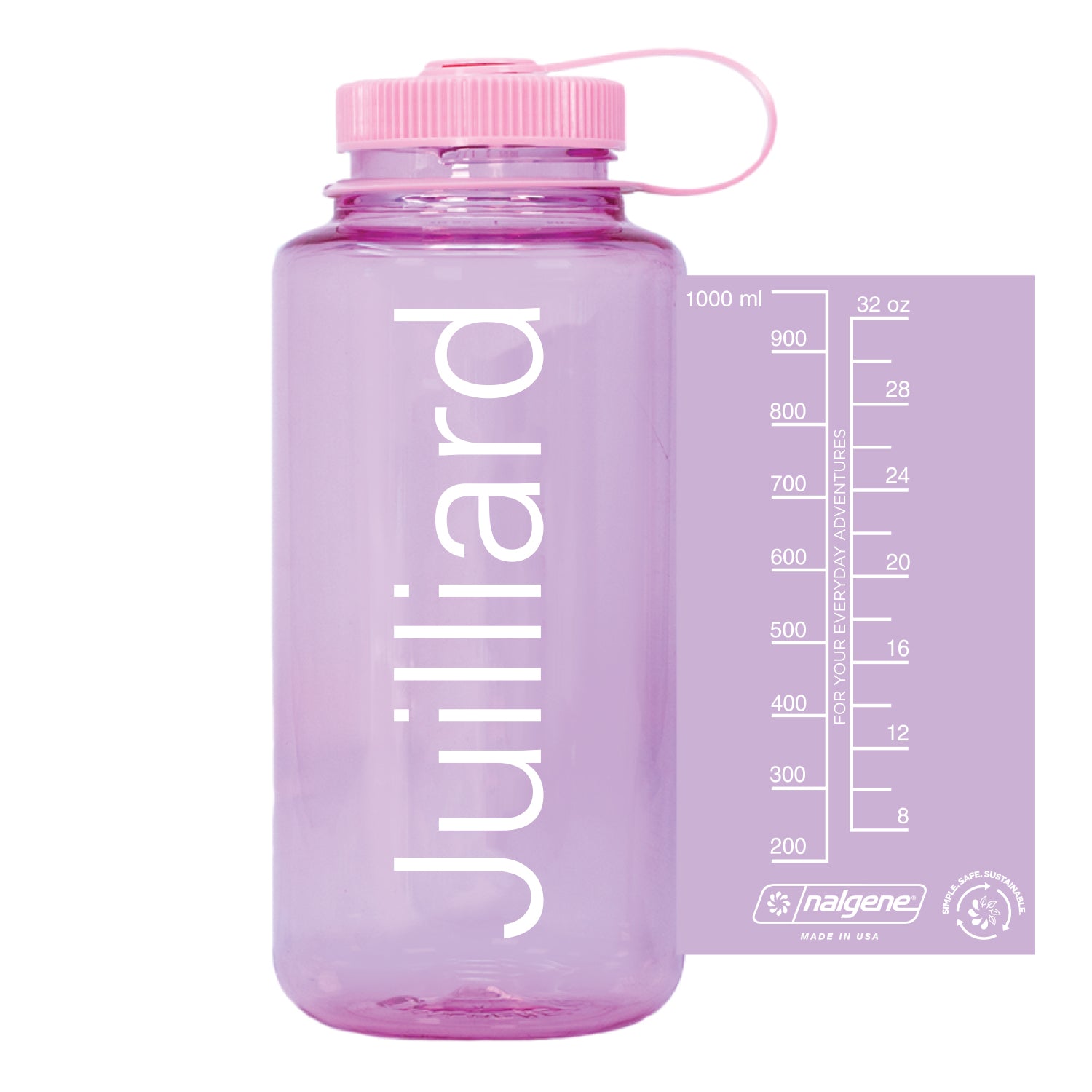 Water bottle: Juilliard Nalgene