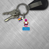 Keychain: Juilliard Pride Penguin