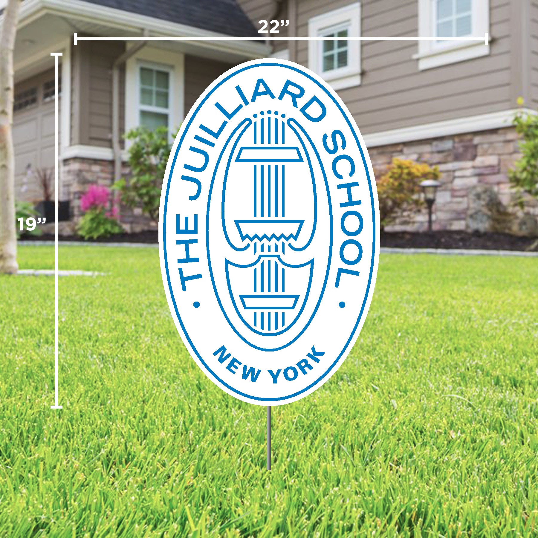 Lawn Sign: Juilliard Seal
