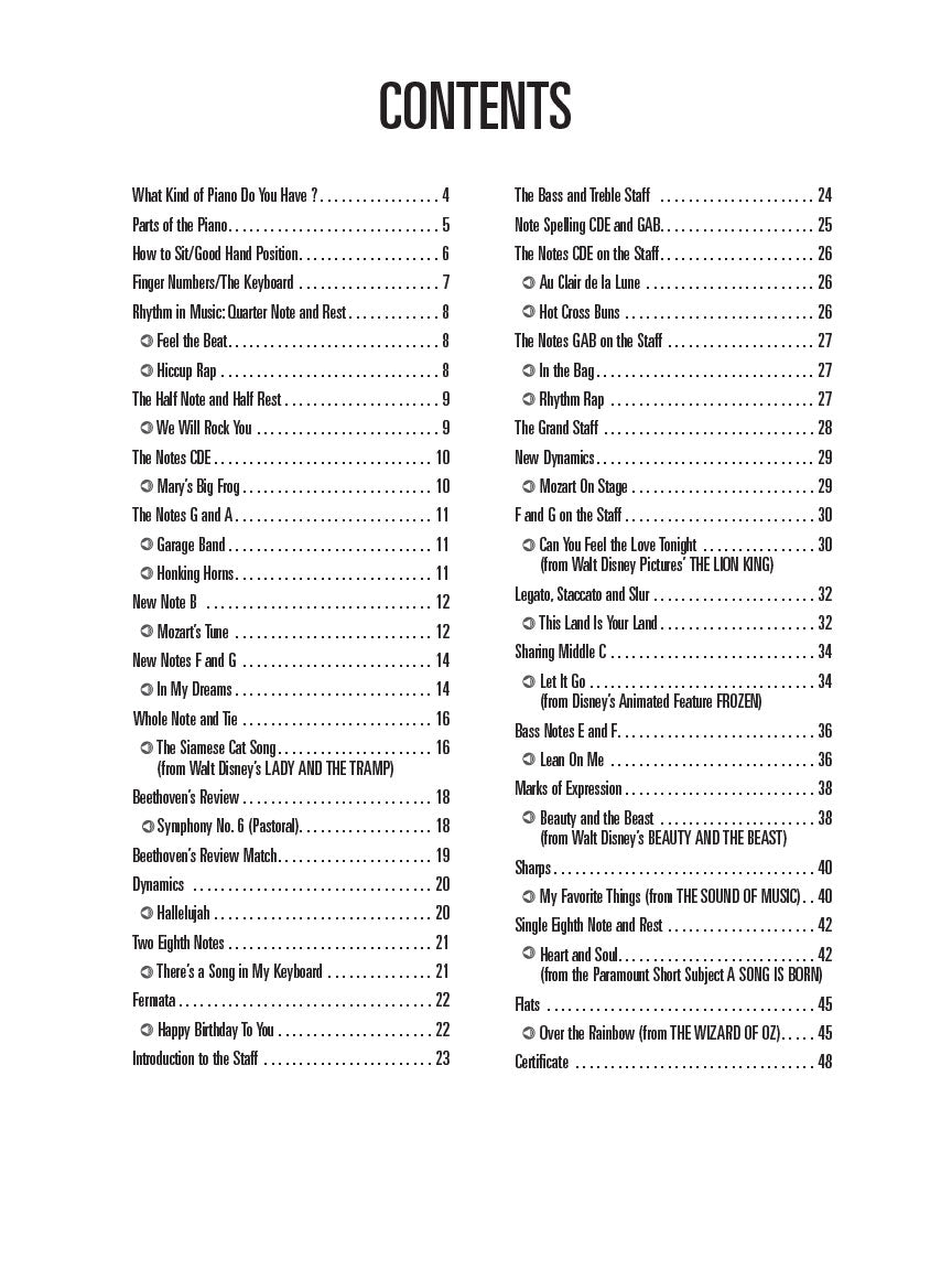 Piano for Kids - Hal Leonard Piano Method