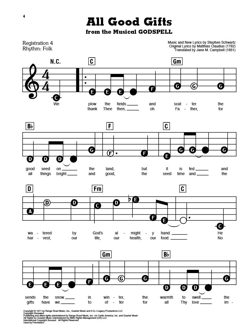 Best Broadway Songs Ever - E-Z Play Today Vol. 203