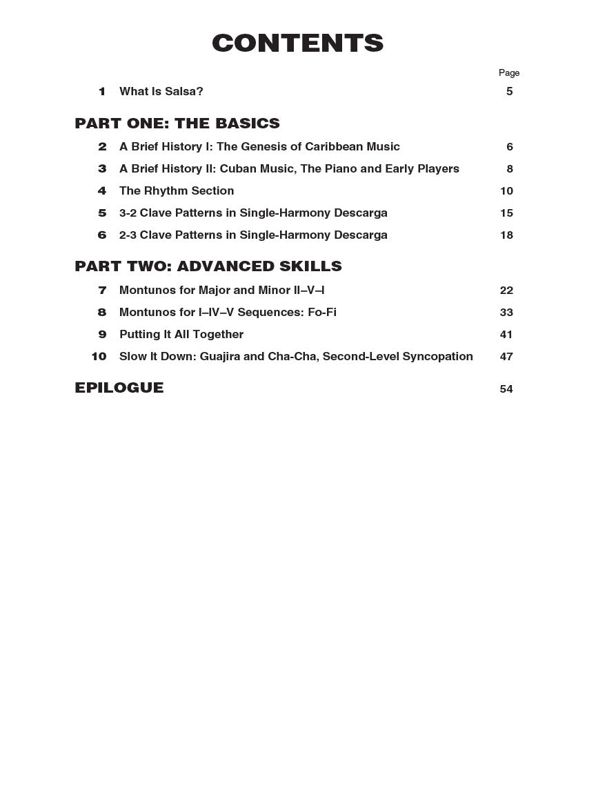 Salsa Piano - Keyboard Style Series