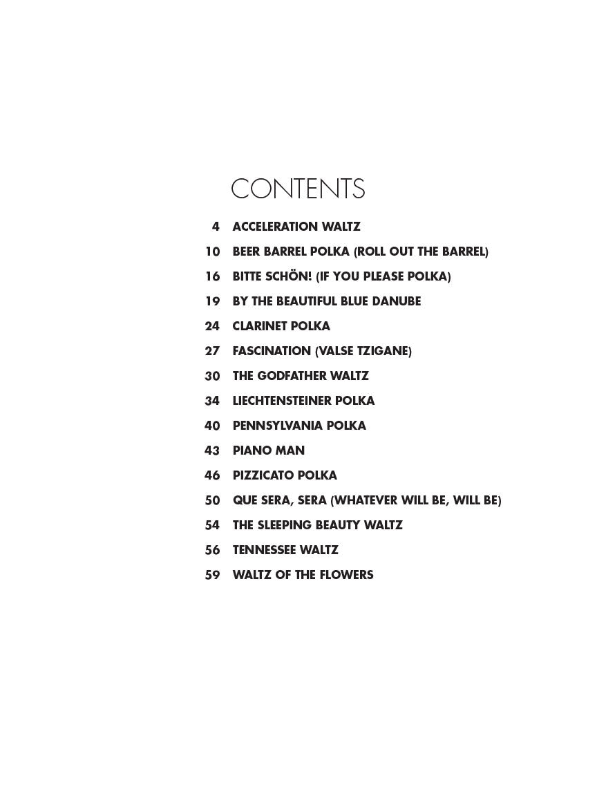 Waltzes & Polkas for Easy Classical Piano