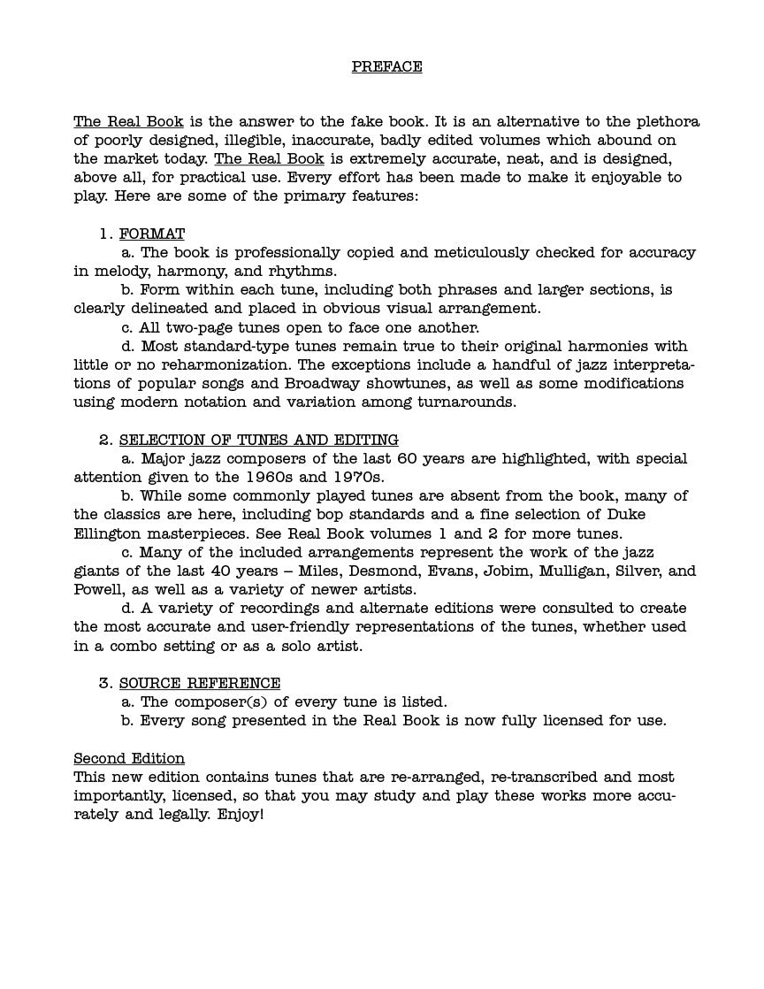 Real Book - (3.01): Real Book, The - Volume 3, C Edition