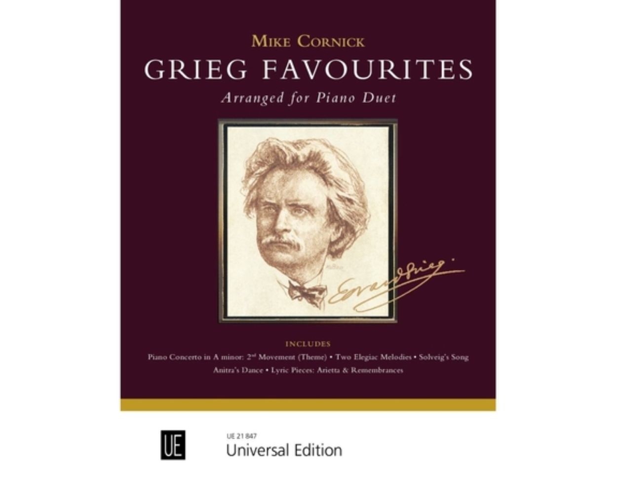 Grieg Favourites for Piano Duet