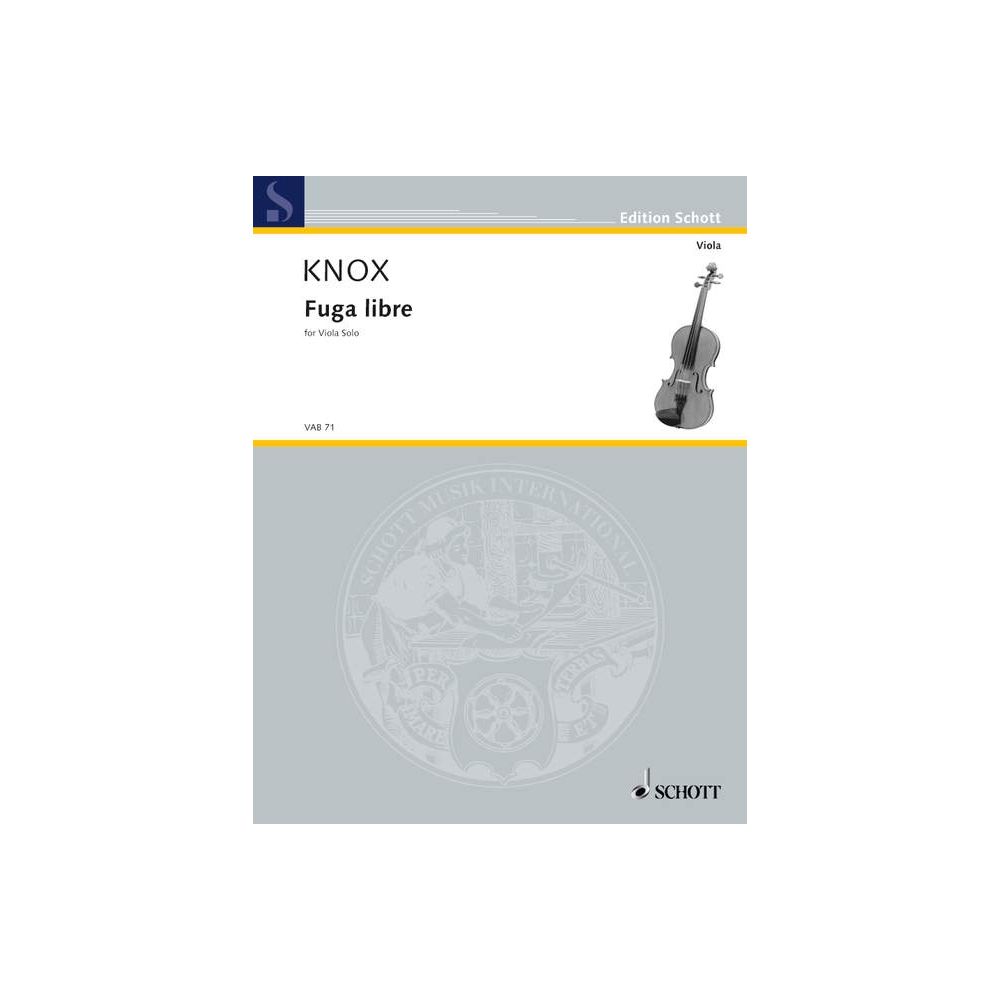 Knox Fuga Libre For Viola Solo