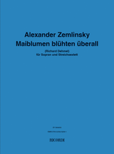 Zemlinsky Maiblumen blühten überall