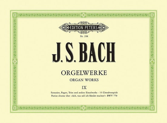 Bach Organ Works Vol.9