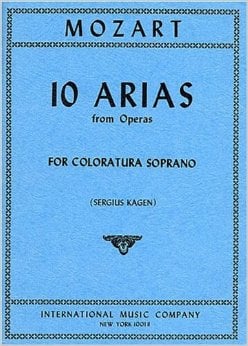 Mozart 10 Operas for Coloratura Soprano