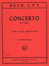 Bach CPE, Flute Concerto in D minor