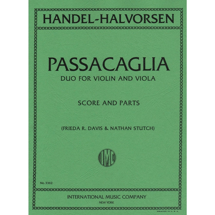 Handel-Halvorsen Passacaglia for Strings