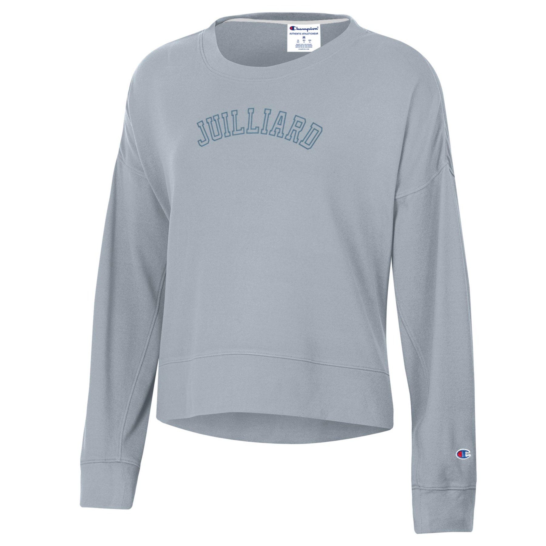 Sweatshirt: Juilliard Champion Sueded Crew