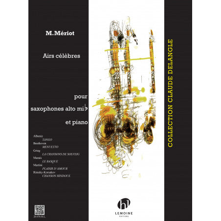 Airs Celebres Vol. 1 for Alto Saxophone