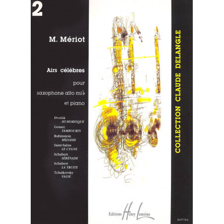 Airs Celebres Vol. 2 for Alto Saxophone