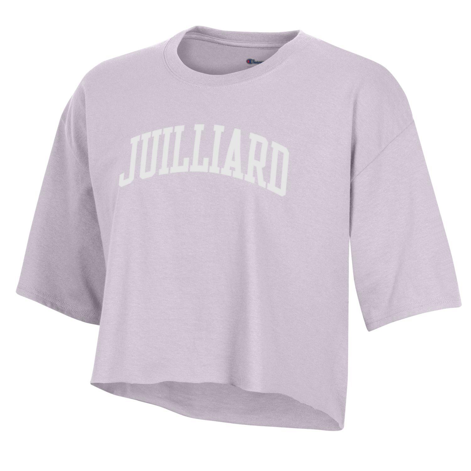 T-Shirt: Champion Crop top with Juilliard Collegiate CLEARANCE / FINAL SALE