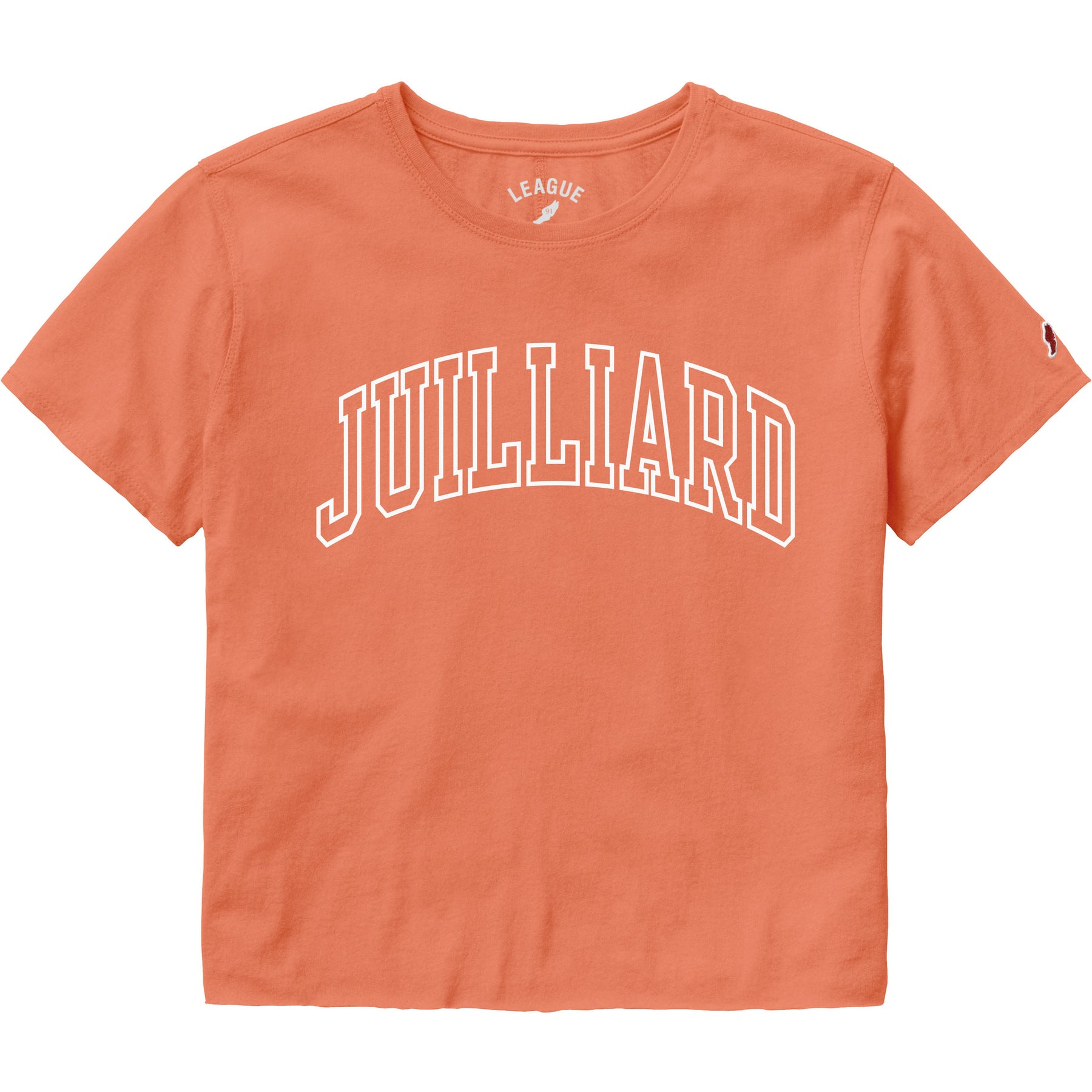 T-Shirt: Clothesline Crop top with Juilliard Collegiate CLEARANCE / FINAL SALE