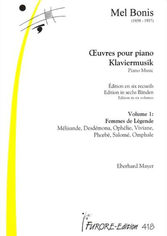 Bonis Piano Music Volume 1:  Femmes de Légende