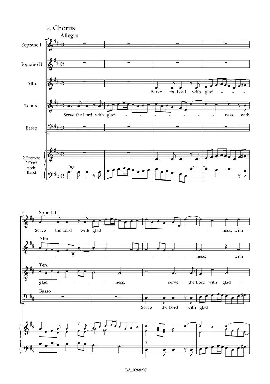 Handel: Jubilate zur Feier des Friedens von Utrecht, HWV 279 (Vocal Score)