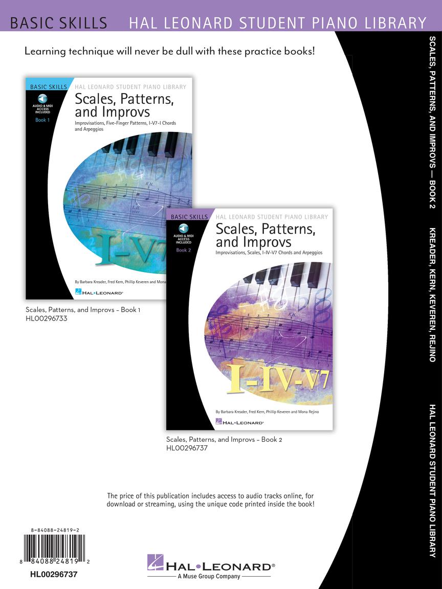Scales, Patterns and Improvs - Book 2
