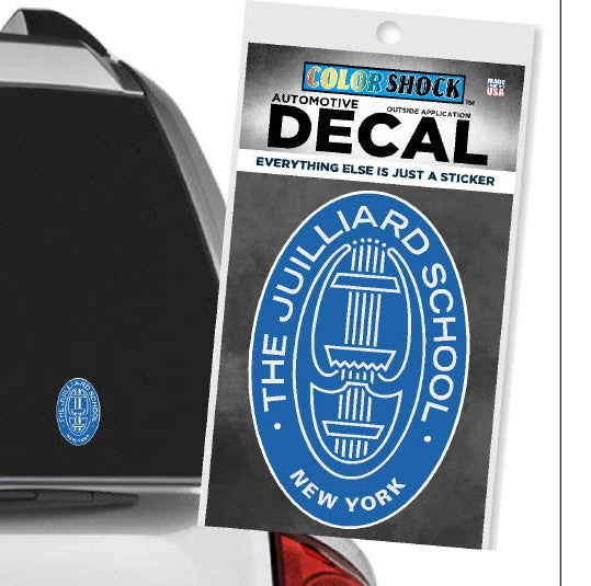 Decal: Juilliard Shockwave Seal Sticker (for car/case, etc)