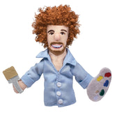 Bob Ross Magnetic Finger Puppet