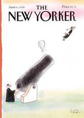 Card: Grad Cannon - New Yorker Cover (Inside: "Congratulations!")