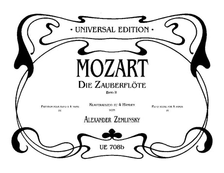 Mozart: The Magic Flute for Piano Four Hands, Vol. 2