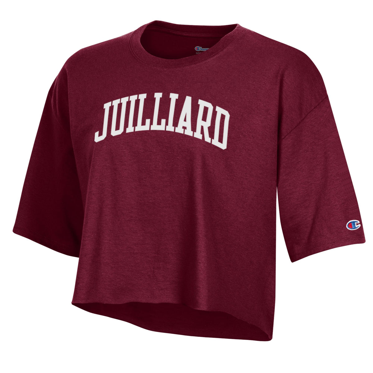 T-Shirt: Champion Crop top with Juilliard Collegiate