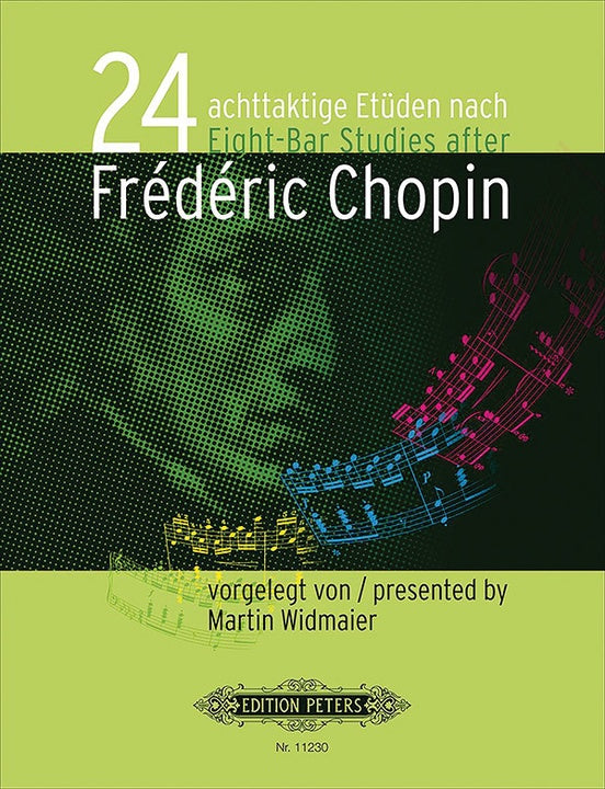 24 Eight-bar Etudes after Frédéric Chopin by Martin Widmaier