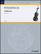Penderecki Cadenza Viola Solo