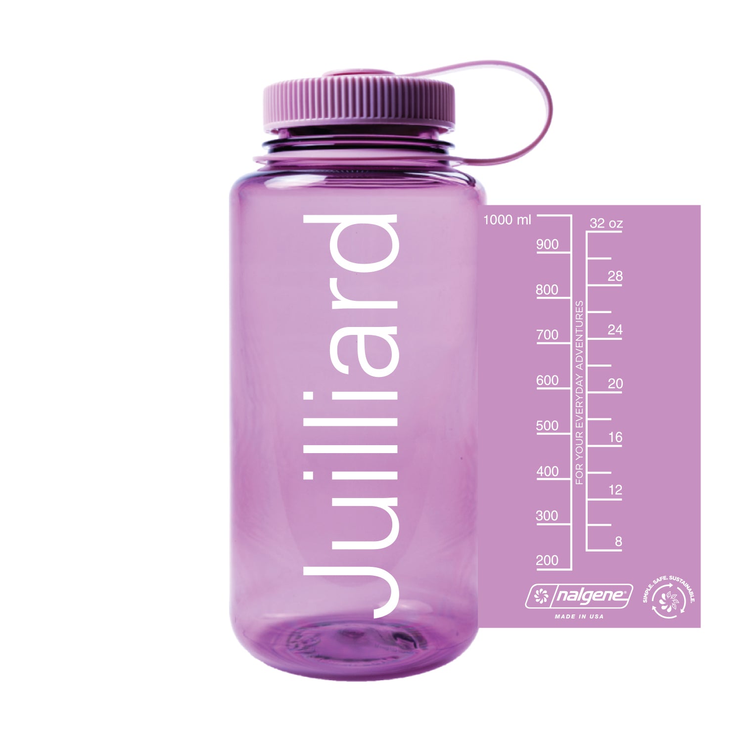 Water bottle: Juilliard Nalgene