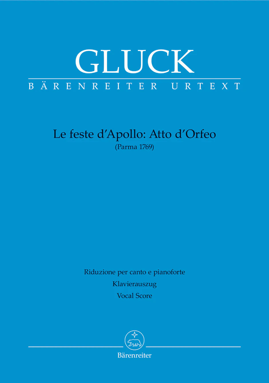 Gluck: Atto d'Orfeo