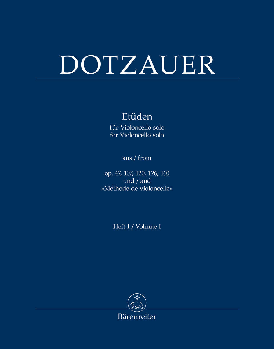Dotzauer: Etudes for Cello