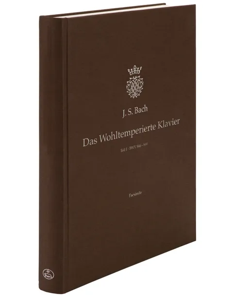 Bach: The Well-Tempered Clavier I BWV 846-869 Facsimile