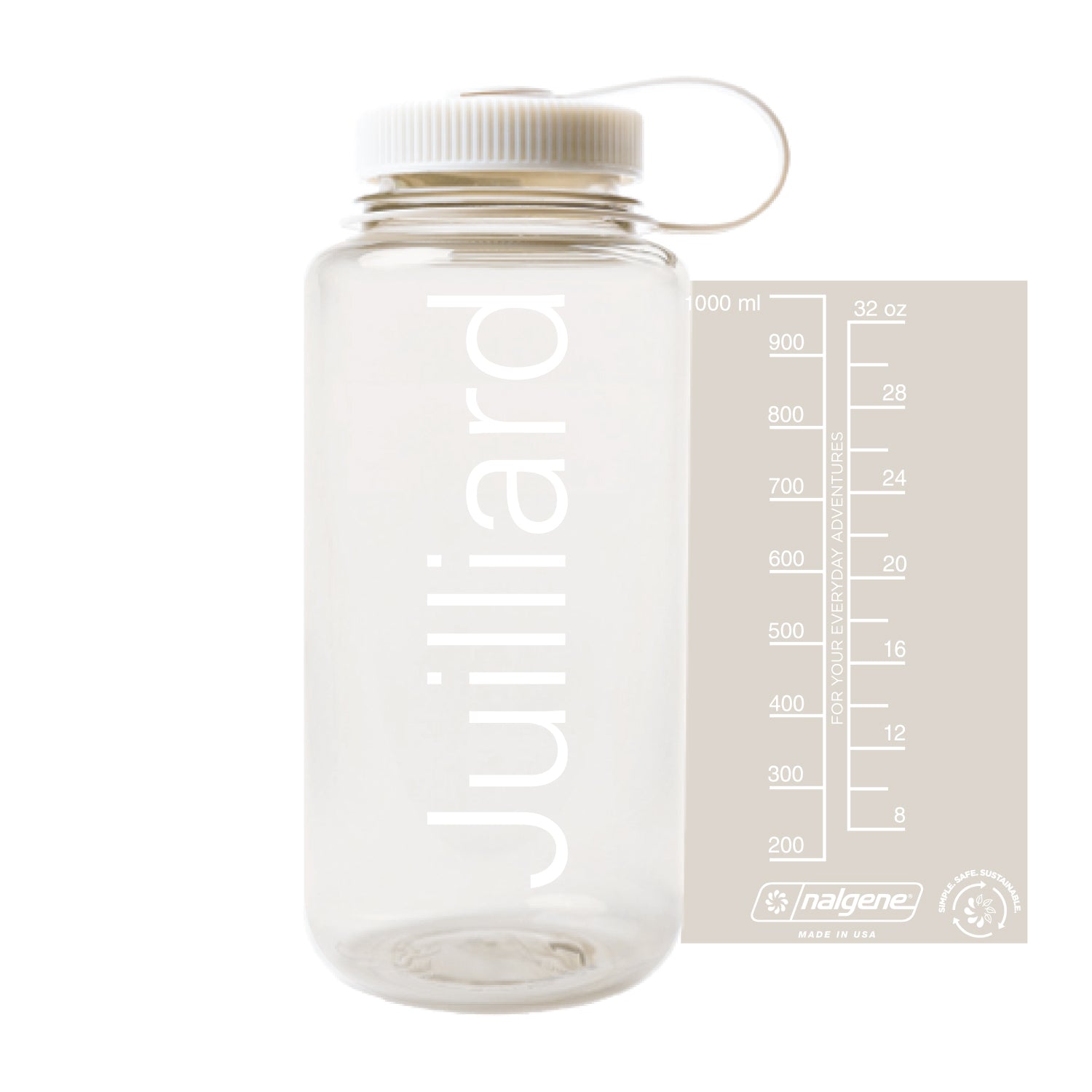 Water bottle: Juilliard Nalgene