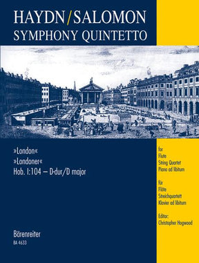 Haydn/Salomon Symphony Quintetto based on Symphony No. 104 "London" Nr. 7 D major Hob.I:104 -Edition for chamber ensemble-