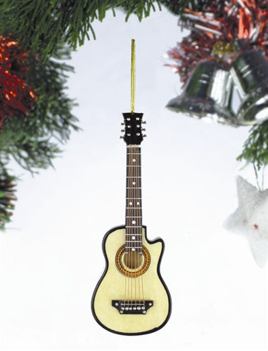 Ornament: String Guitar with Cut Away Shape/ Acoustic
