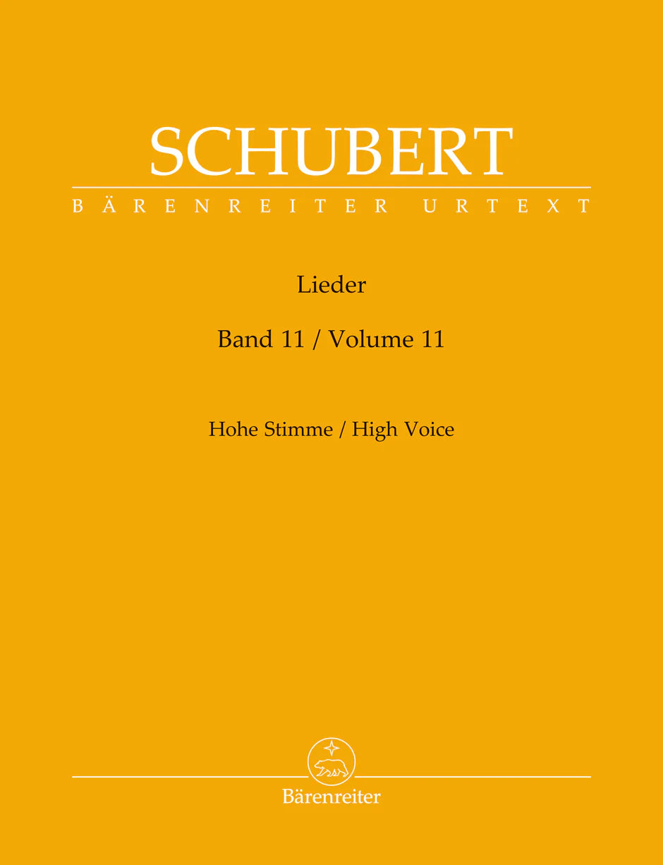Schubert: Lieder - Volume 11