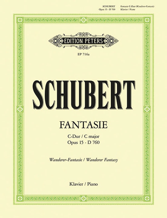 Schubert Fantasy in C Op. 15 D760 ''Wanderer Fantasy''